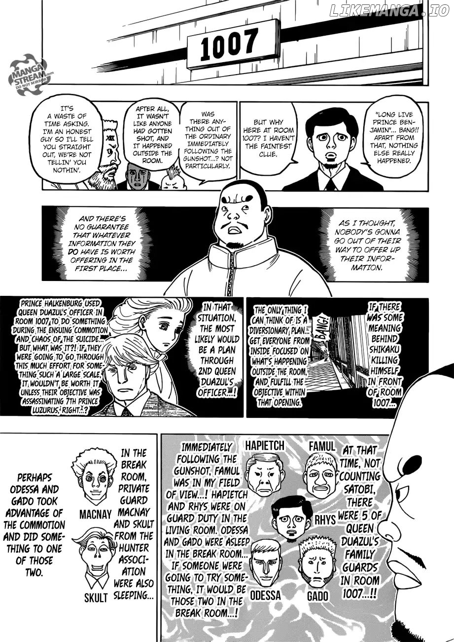 Hunter x Hunter, Chapter 389 image 12